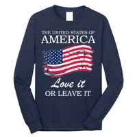 The USA Love It Or Leave It Long Sleeve Shirt