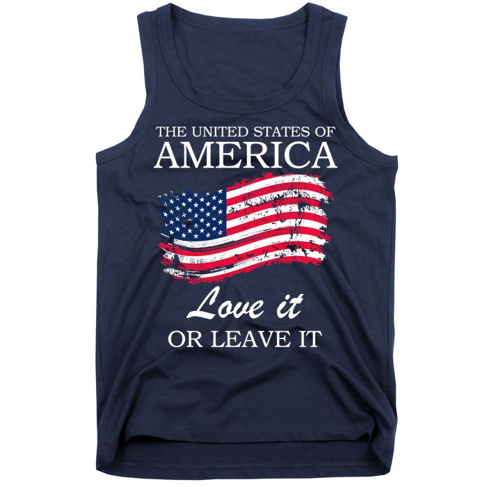 The USA Love It Or Leave It Tank Top
