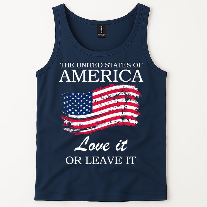 The USA Love It Or Leave It Tank Top