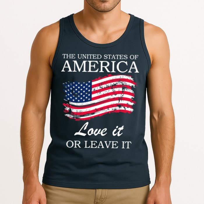 The USA Love It Or Leave It Tank Top