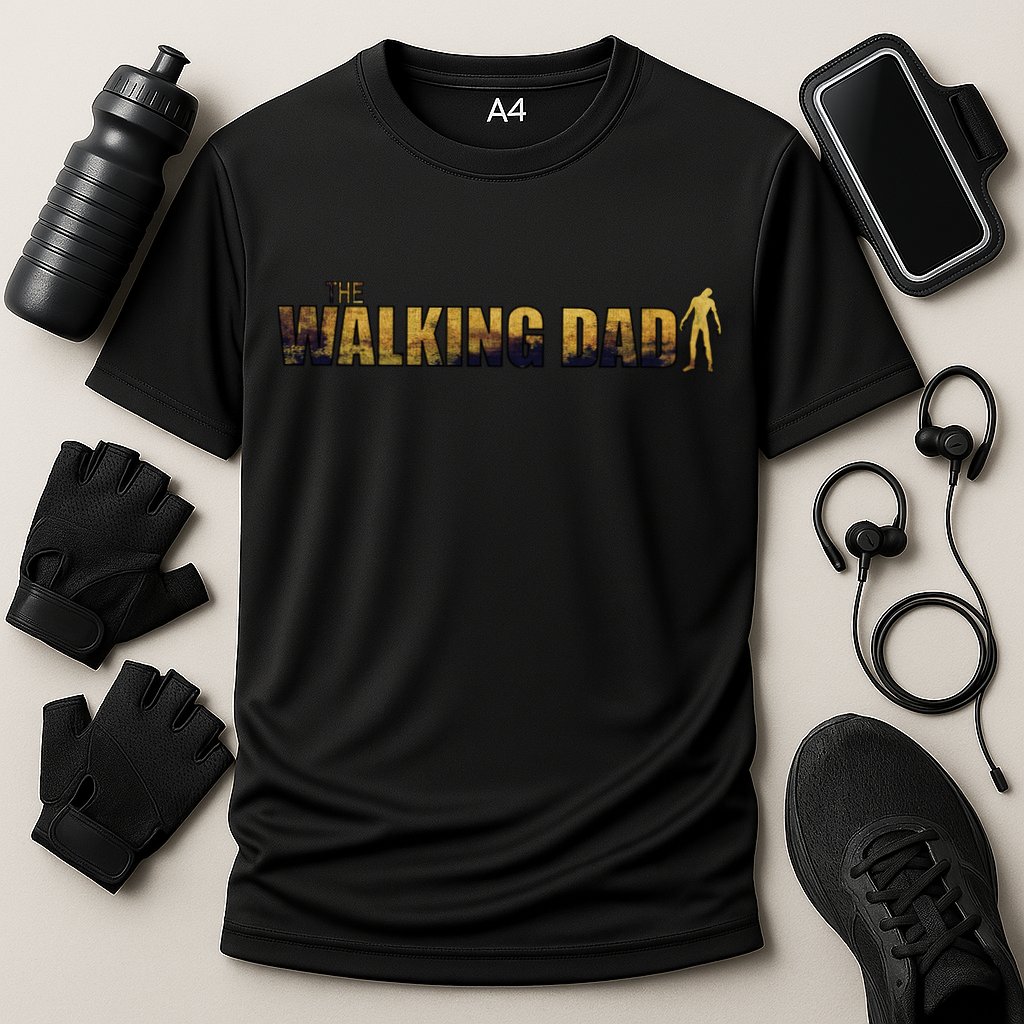 The Walking Dad Cooling Performance Crew T-Shirt