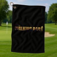 The Walking Dad Golf Towel