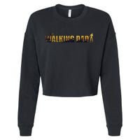 The Walking Dad Cropped Pullover Crew
