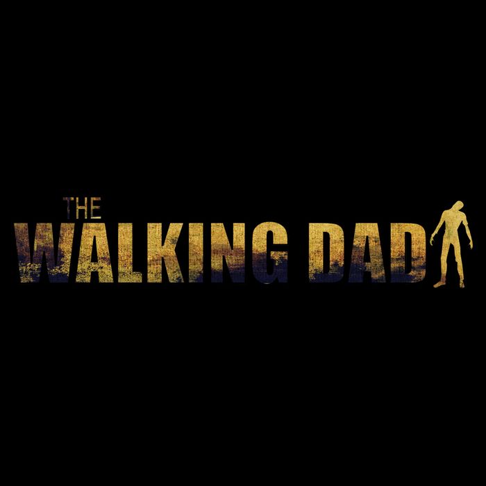 The Walking Dad Cropped Pullover Crew