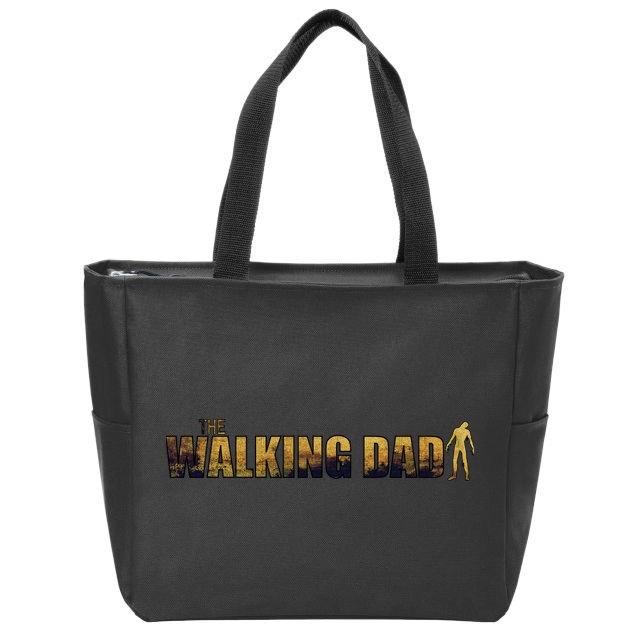 The Walking Dad Zip Tote Bag