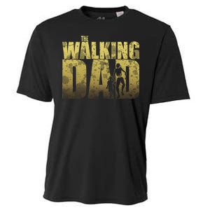 The Walking Dad Gold Logo Cooling Performance Crew T-Shirt