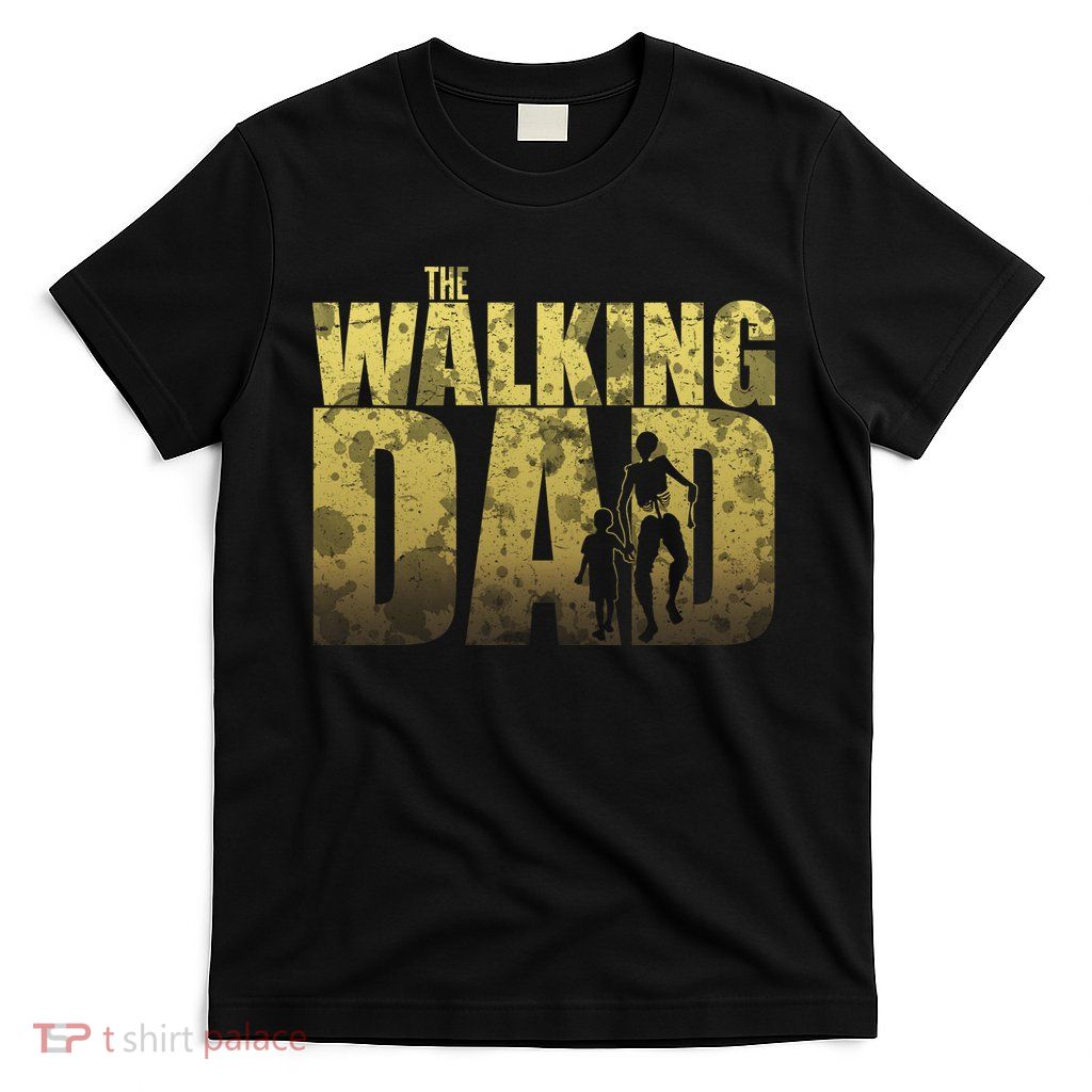 The Walking Dad Gold Logo T-Shirt