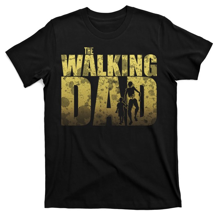 The Walking Dad Gold Logo T-Shirt