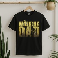 The Walking Dad Gold Logo T-Shirt