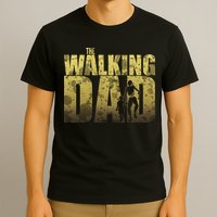 The Walking Dad Gold Logo T-Shirt