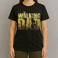 The Walking Dad Gold Logo T-Shirt