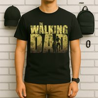 The Walking Dad Gold Logo T-Shirt