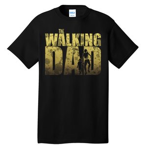 The Walking Dad Gold Logo Tall T-Shirt