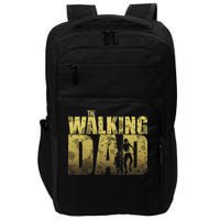 The Walking Dad Gold Logo Impact Tech Backpack