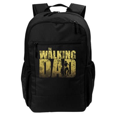 The Walking Dad Gold Logo Daily Commute Backpack