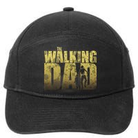 The Walking Dad Gold Logo 7-Panel Snapback Hat