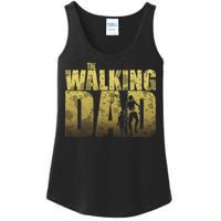 The Walking Dad Gold Logo Ladies Essential Tank