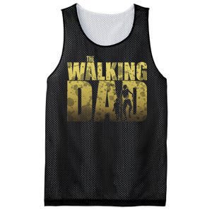 The Walking Dad Gold Logo Mesh Reversible Basketball Jersey Tank