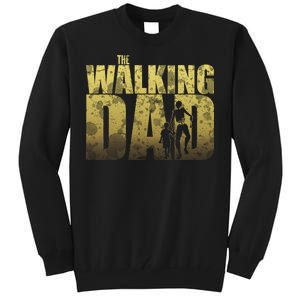 The Walking Dad Gold Logo Tall Sweatshirt