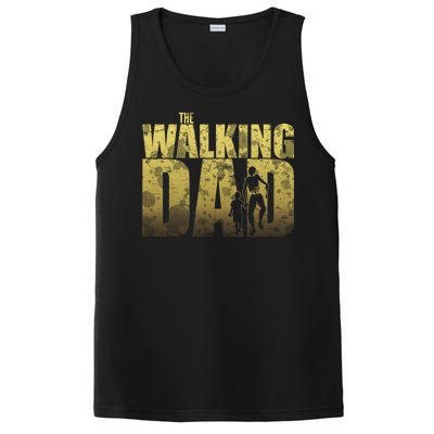 The Walking Dad Gold Logo PosiCharge Competitor Tank