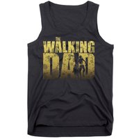 The Walking Dad Gold Logo Tank Top