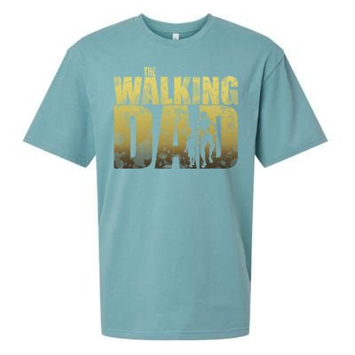 The Walking Dad Gold Logo Sueded Cloud Jersey T-Shirt