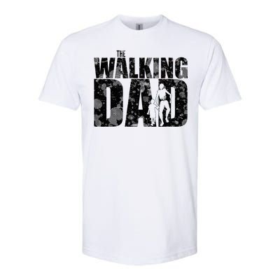 The Walking Dad Gold Logo Softstyle® CVC T-Shirt