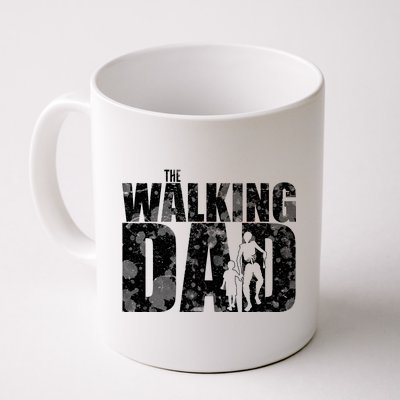 The Walking Dad Gold Logo Coffee Mug