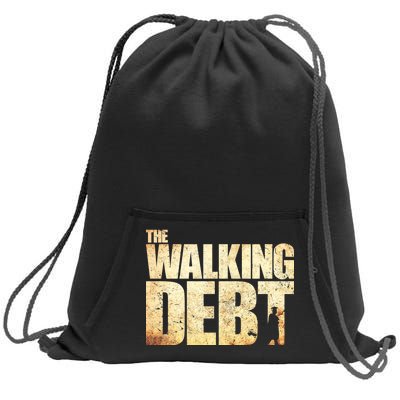 The Walking Debt Sweatshirt Cinch Pack Bag