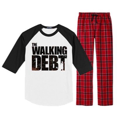 The Walking Debt Raglan Sleeve Pajama Set