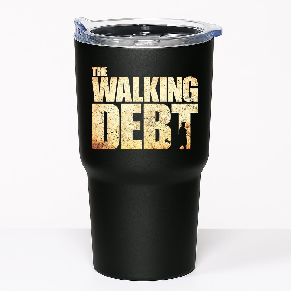 The Walking Debt Tumbler