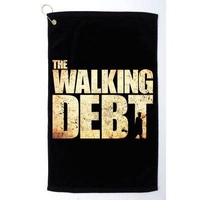 The Walking Debt Golf Towel
