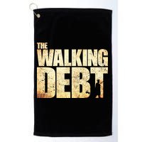 The Walking Debt Golf Towel