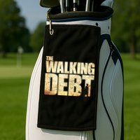 The Walking Debt Golf Towel