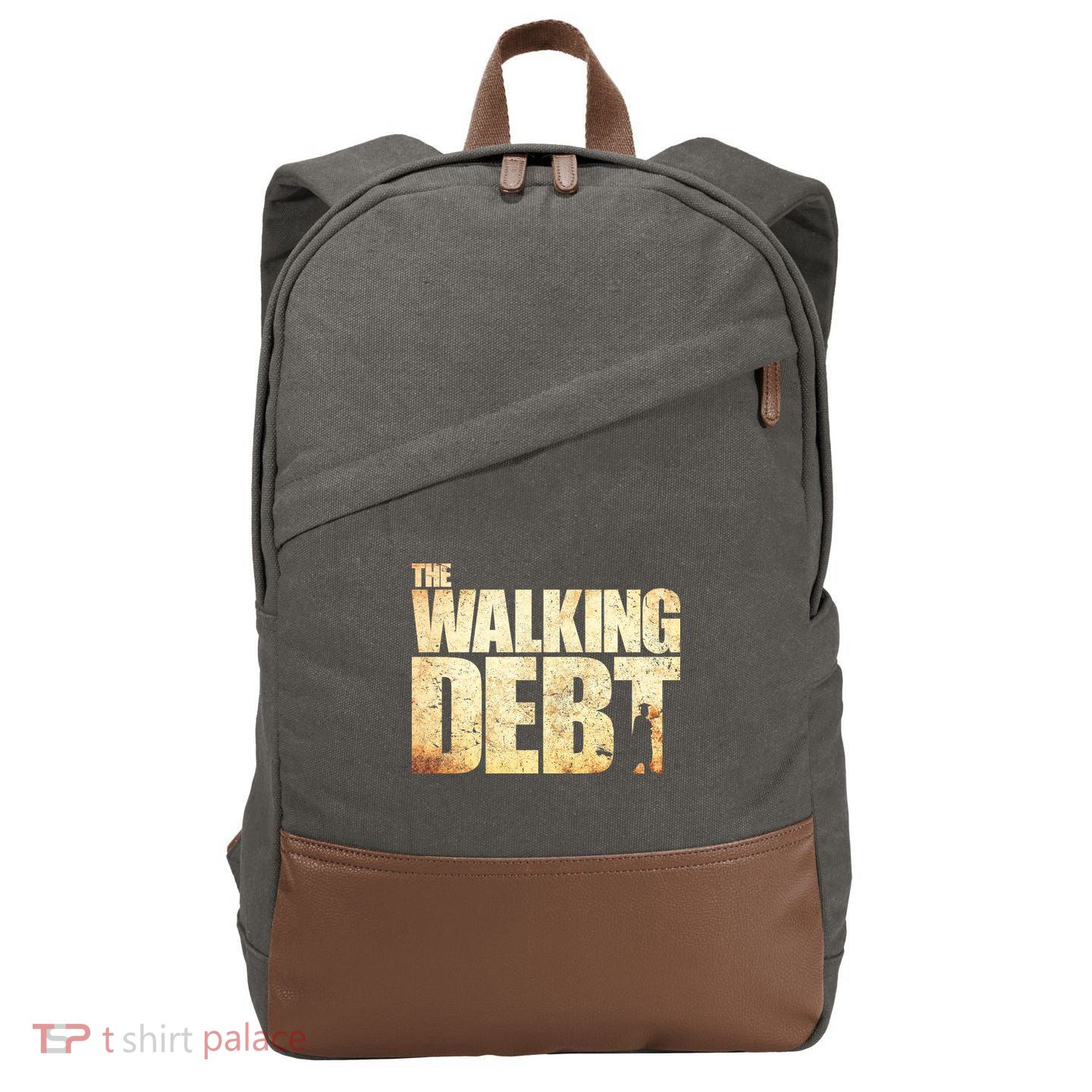 The Walking Debt Cotton Canvas Backpack