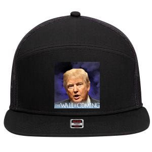 The Wall Is Coming 7 Panel Mesh Trucker Snapback Hat