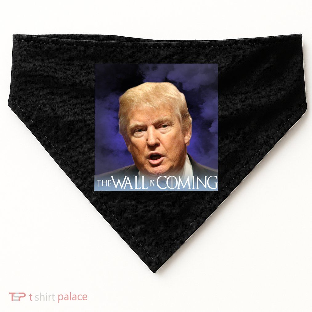 The Wall Is Coming USA-Made Doggie Bandana