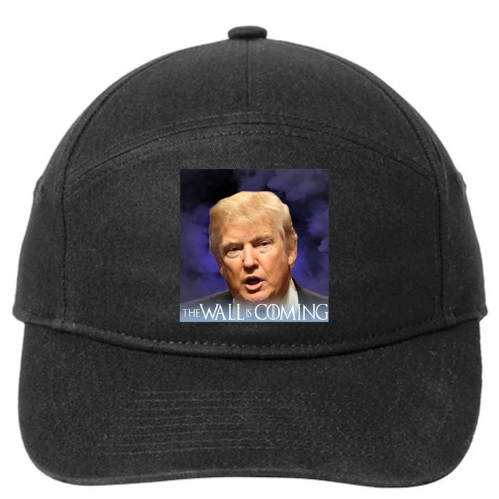 The Wall Is Coming 7-Panel Snapback Hat