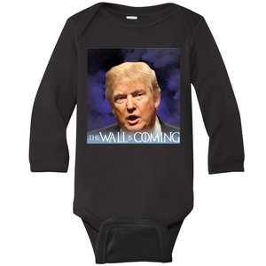 The Wall Is Coming Baby Long Sleeve Bodysuit