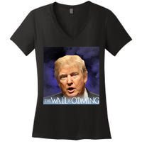 The Wall Is Coming Women's V-Neck T-Shirt