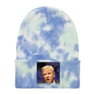 The Wall Is Coming Tie Dye 12in Knit Beanie