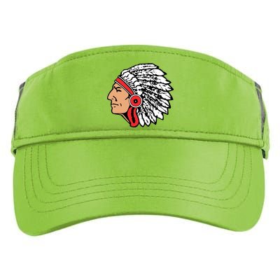 The Warrior Chiefs Native American Indian Adult Drive Performance Visor