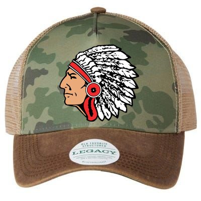 The Warrior Chiefs Native American Indian Legacy Tie Dye Trucker Hat