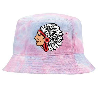 The Warrior Chiefs Native American Indian Tie-Dyed Bucket Hat