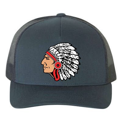 The Warrior Chiefs Native American Indian Yupoong Adult 5-Panel Trucker Hat