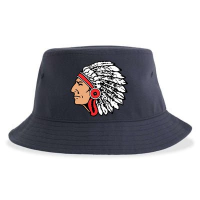 The Warrior Chiefs Native American Indian Sustainable Bucket Hat