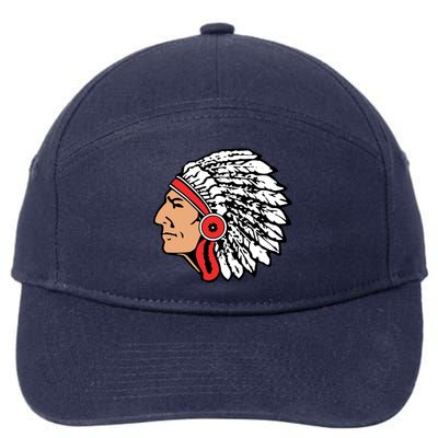 The Warrior Chiefs Native American Indian 7-Panel Snapback Hat