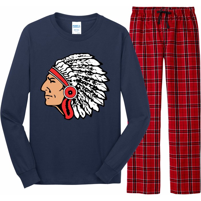 The Warrior Chiefs Native American Indian Long Sleeve Pajama Set