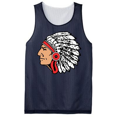 The Warrior Chiefs Native American Indian Mesh Reversible Basketball Jersey Tank