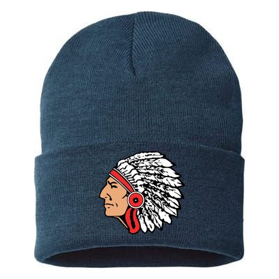 The Warrior Chiefs Native American Indian Sustainable Knit Beanie